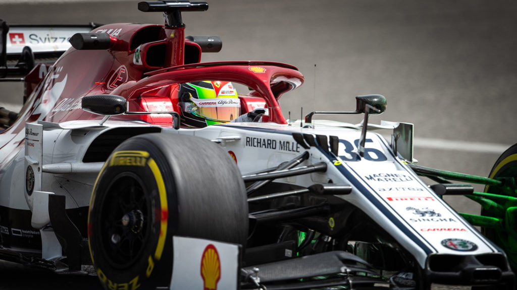 Mick Schumacher im Alfa Romeo | Foto: Alfa Romeo / Antonin Vincent